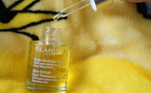 clarins blue orchid treatment oil